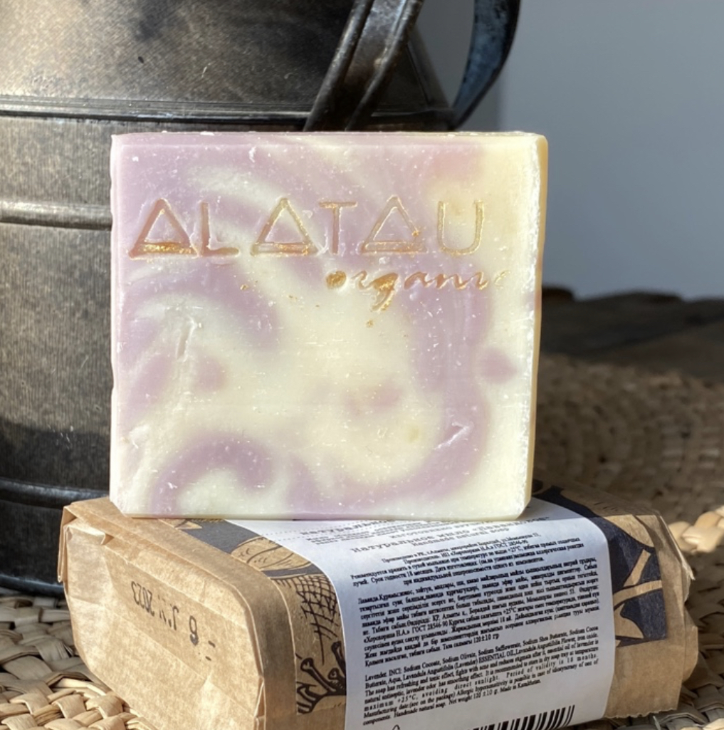 Мыло "Лавандовое" Alatau organic 120 гр
