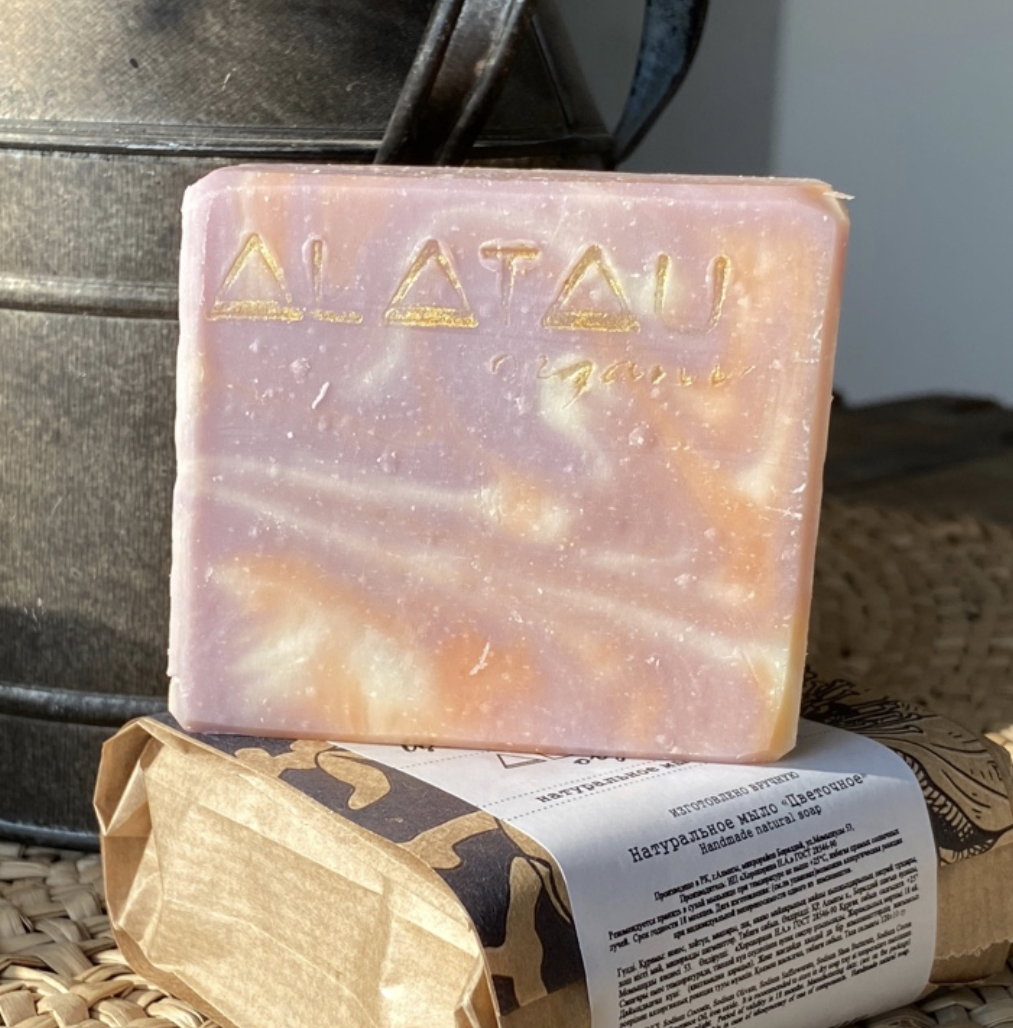 Мыло "Цветочное" Alatau organic 120 гр